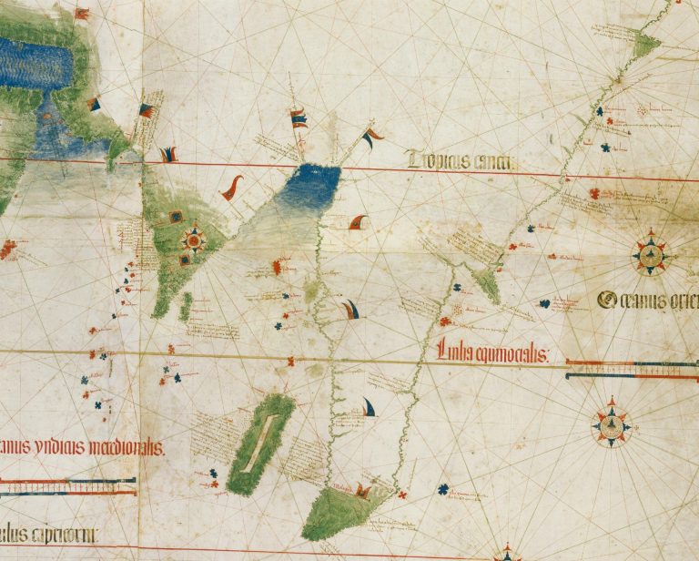 Costa della Birmania, Planisfero Cantino, 1502 Biblioteca Estense Modena